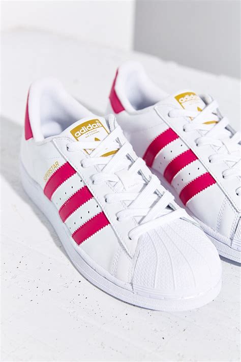 pink adidas originals superstar